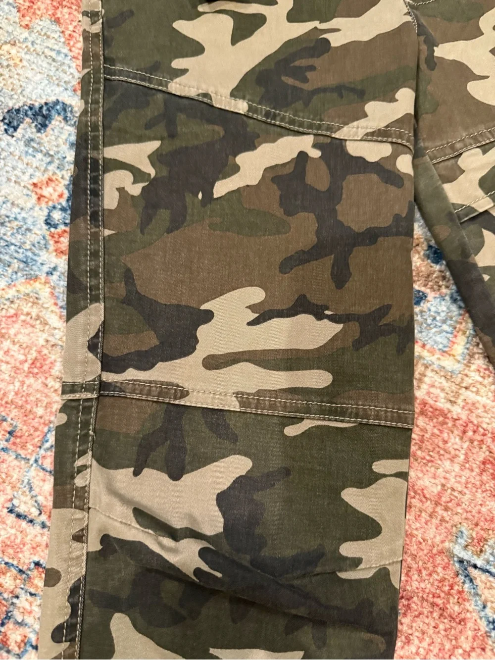 Tilly's Boys Camo Cargo Joggers - Green, Brown, Black